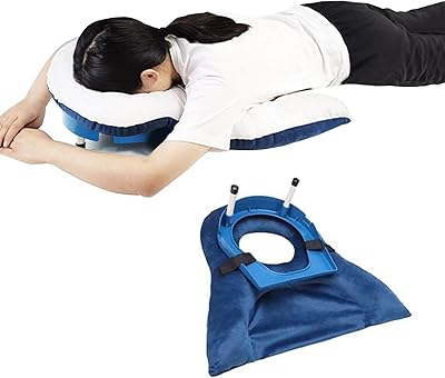 Pillow facing down after eye surgery, recovery equipment for macular holes by verectomy for ocular post-surgery recovery, portable pillow with a tendency... Unlock endless possibilities with DIAYTAR NIGERIA's affordable marketplace and reliable delivery service.