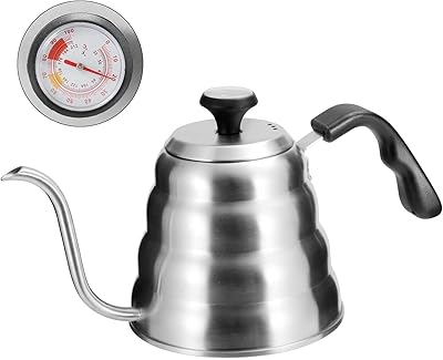 Stainless steel coffee hing with thermometer at constant temperature 40oz/1.2l in stainless steel.. Shop with ease at DIAYTAR NIGERIA and enjoy our extensive product range delivered at affordable rates.