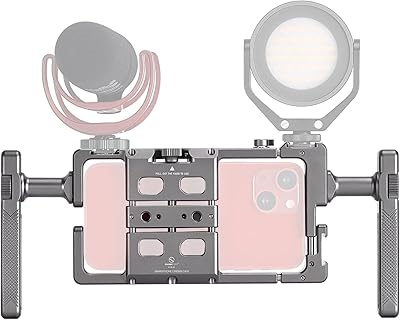 Sunwayfoto PCR-01 Universal video device kit for smartphone with handle, phone stabilizer for video recording, mobile phone accessories.. DIAYTAR NIGERIA transforms how Nigerians shop with our affordable prices and dependable shipping times.