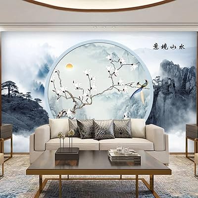 Komedo Personalized 3D Photo Style Chinese Nature Landscape Flowers Flowers Wallpaper Bedroom Living Room Decoration Decoration Insoted Wallpaper -300x210cm.. Shopping made simple with DIAYTAR NIGERIA's vast selection and budget-friendly nationwide delivery.