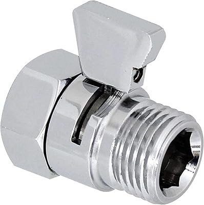 G1/2 shower potato valve, Stop water flow regulator, high pressure control valve for bidet shower head.. Your shopping journey simplified with DIAYTAR NIGERIA's vast selection and budget-friendly shipping.