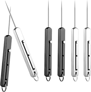Support for portable terevi in ​​titanium, support for metal pocket pocket treatment for picnic and outdoor campsite (4 toothpicks).. Shop smart, shop DIAYTAR - Nigeria's most affordable e-commerce platform with nationwide delivery.