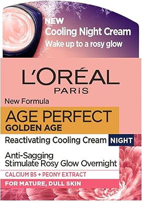 L'Oréal Paris AGE GOLDEN AGE PERFECT Reduing night moisturizer for mature skin 50 ml.. Experience shopping freedom with DIAYTAR NIGERIA's vast selection and 5-8 day nationwide delivery service.