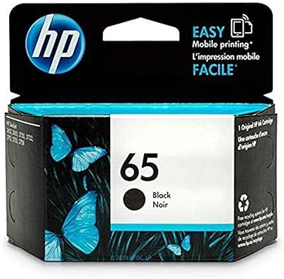 HP 65 black ink cartridge | Works with HP AMP 100 Series 100, HP Deskjet 2600, 3700 series, HP Envy Series 5000 | Eligible moment Ink | n9k02an.. Get more for less on DIAYTAR Nigeria — Nigeria’s favorite e-commerce platform.