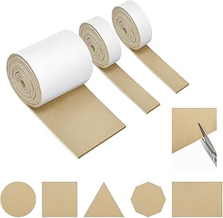 Felt floor protector for furniture feet, luxury stickers, anti-scratches, soil protection for chairs, beige, 3 rolls.. DIAYTAR NIGERIA: Nigeria's answer to affordable online shopping with reliable 5-8 day delivery guarantee.