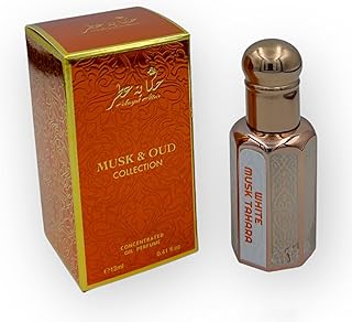 Concentrated scent of white musk with the scent of musk and oud, 12 ml.. DIAYTAR NIGERIA combines affordability with convenience, delivering your purchases within 5-8 days.