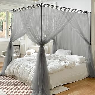 Baldquin bed skirt The White Shop Home with attachment and attachment, gray.. DIAYTAR NIGERIA: Your gateway to affordable online retail with reliable delivery within the week.
