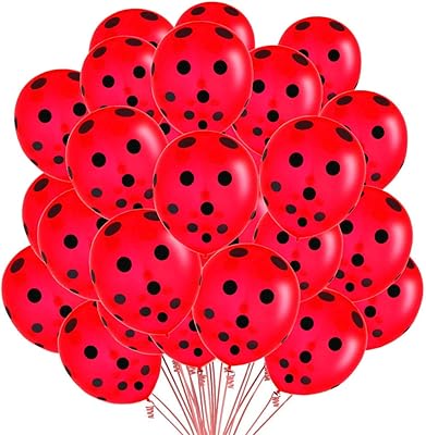 Ladybug balloons, 60 red polka dot balloons, ladybug balloons walking for a ladybug birthday party, ladybug decorations.. Shop smarter with DIAYTAR NIGERIA's diverse marketplace and budget-friendly nationwide delivery.