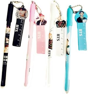 Geneo 4 Pack K-POP BTS BANGTAN BOYS ARMY Support Broad Pen Gel (4 colors A).. DIAYTAR NIGERIA: Where value meets variety with reliable nationwide delivery in under 8 days.