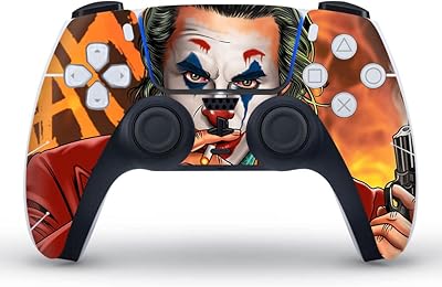 Vinyl sticker for PlayStation 5 kg20 joystick [2 rooms] (Joker).. Experience shopping freedom with DIAYTAR NIGERIA's vast catalog and nationwide 5-8 day shipping.