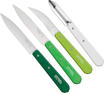 Set of mini 4 -room kitchen knives Opinel les Essentials -.. Forget the long lines — DIAYTAR Nigeria is always open for shopping.