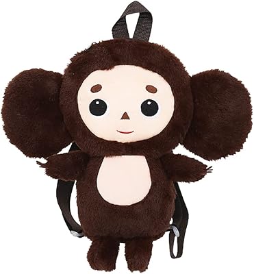 Fisapbx CHEBURASHKA Backpack for children, backpack for primary school, children's school bags, Sonic Nursery backpack, birthday gift (30 cm), brown.. Shop with confidence at DIAYTAR NIGERIA, enjoying competitive prices and delivery within 8 days.
