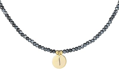 Chain set with crystals with pendant with Arab letters for women from Alwan.. DIAYTAR NIGERIA: Where every Nigerian finds what they need at prices they can afford, delivered promptly.