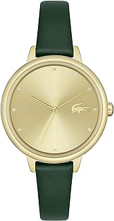 Quartz watch for women with stainless steel bracelet and veal leather - color: green (2001230), bargain gray, bracelet.. Navigate through thousands of products at pocket-friendly prices with DIAYTAR NIGERIA's easy-to-use platform.