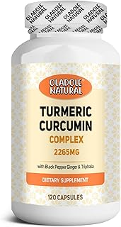 Natural curcumin of Oldil turmeric with bioperin 95 % of curcuminoids 2265 mg with black pepper for better absorption, best joint support based on plants, 120 capsules.. No more overpriced stores — DIAYTAR Nigeria brings the best to your door.