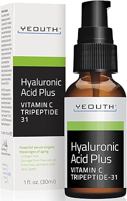 Youth anti-aging serum with vitamin C with hyaluronic acid and tripeptides 31 marks all other products... Discover the convenience of DIAYTAR NIGERIA's vast product range delivered affordably in 5-8 days.