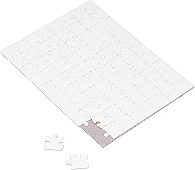 Virgin puzzle 6 leaves, puzzle 80 pieces, photo heat transfer for party decorations boys girls, create your own puzzle, 5.7 x 7.9 inches.. DIAYTAR NIGERIA combines extensive product options with budget-friendly prices, delivered in 5-8 days.