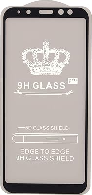 9 -hour glass screen protector for Samsung Galaxy A6 2018, black.. DIAYTAR NIGERIA combines affordability with convenience, delivering your purchases within 5-8 days.