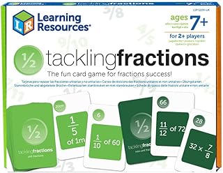 Learning Resources LSP1229-UK catch-up for students, educational resources for children's fractions, mathematics game, from 7 years old.. Discover a world of choices with DIAYTAR NIGERIA's extensive marketplace and prompt shipping service.