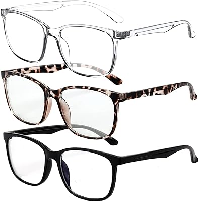 Set of 3 blue anti-light glasses frame.. Whether you're in Lagos, Abuja, or anywhere in between, DIAYTAR Nigeria ensures your online shopping experience is smooth, affordable, and fast.