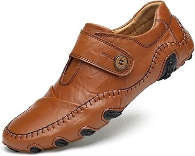 Moccasins relaxed for men's brand mencom, elegant luxury leather summer shoes, relaxed driving shoes (color: brown, size: 44).. DIAYTAR NIGERIA: Where affordability meets reliability with thousands of products delivered promptly.