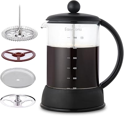 Easyworks 800 ml tea coffee maker with borosilicate glass.. Browse endless categories on DIAYTAR Nigeria — your items delivered in just days.