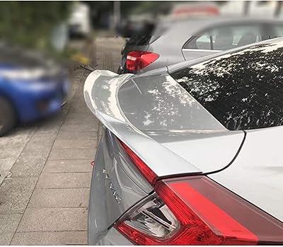 Car rear aileron for Honda Civic 4-Dr sedan 2016-2019 2017 2017, rear roof bumper aileron rear bumper.. DIAYTAR NIGERIA: Bringing the marketplace to every Nigerian with affordable prices and quick delivery.