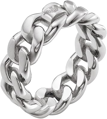 Emporio Armani ring in stainless steel for men size 11 (model.. DIAYTAR NIGERIA transforms dreams into deliveries with our affordable prices and 5-8 day shipping.