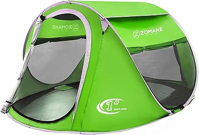 Zomic retractable tent for 2 to 4 people, beach tent with solar shelter for children with UV protection - Automatic instant installation tent for the family.. Shop without boundaries at DIAYTAR NIGERIA, offering extensive variety at prices you'll appreciate.