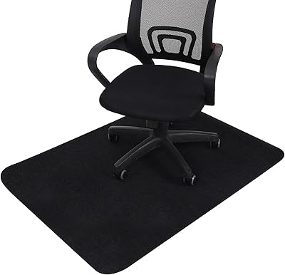 Thmin's 140 x 90 cm des office chair carpet for hardwood floors and tiles, office chair carpet for rolling chair, large handcake non non -slip.. Experience retail therapy without the financial stress at DIAYTAR NIGERIA's budget-friendly marketplace.