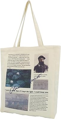 Lihenyu canvas tote bag reusable grocery bags with interior pocket for shopping.. Unlock access to a wide range of products with DIAYTAR NIGERIA's affordable e-commerce platform.