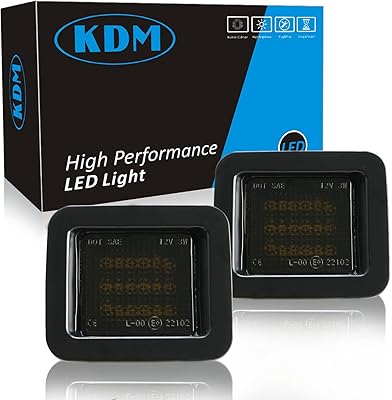KDM LED license plate lights suitable for Ford F150 2015-2020 F-150 Pickup Truck Raptor Smoke Soft 6000k 2pcs LED Assembly bulb replacement bulb.. DIAYTAR Nigeria: Discover more, spend less, and enjoy delivery within 5–8 days.