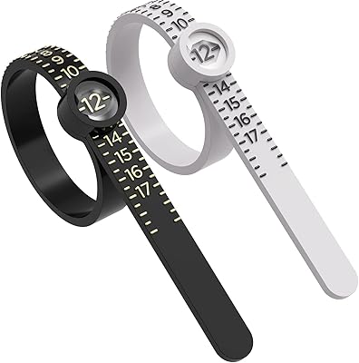 SIZER 2 PCS DOWSABEL Ring Ring SIZER Ribbon Measuring Tool.. Your trusted marketplace, DIAYTAR NIGERIA offers extensive variety with delivery within 8 days.
