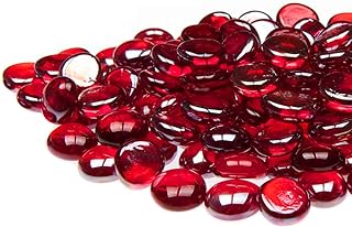 Meschet 50 Small precious glass stones, MANCALA MANCALA marble pearls flat back for the decoration of the house, the craft, the filling of the vase (0.5 "~ 0.7").. Shop like never before with DIAYTAR NIGERIA's comprehensive marketplace and budget-friendly shipping.