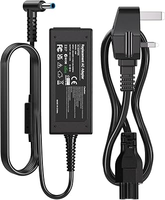Chargeur pour ordinateur portable hp 45 w/65 w, alimentation 19,5 v pour hp stream 13/11/14, hp pavilion 11/13, hp chromebook 11 14, hp pavilion x360 x2 11 13, hp probook 430 g3 g4 et plus (4,5 mm * 3 mm).. DIAYTAR NIGERIA delivers happiness in 5-8 days with our affordable and diverse product range.