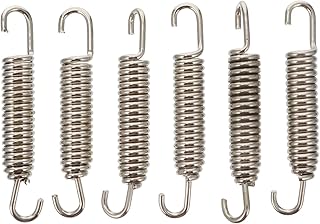 Silent hose hose exhaust springs: 6 parts of stainless steel motorcycle spring.. Shop smarter, not harder with DIAYTAR NIGERIA - thousands of products at your fingertips with affordable delivery.