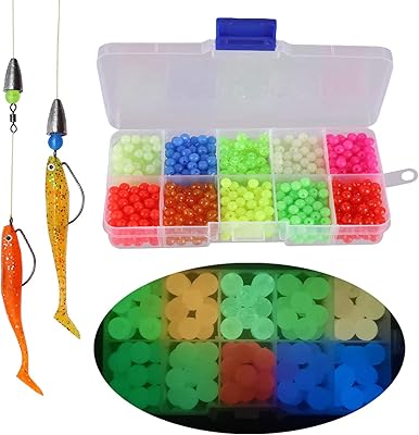 Assorted pack of castwave fishing pearls, 1000 pieces of 5 mm light pearls for fishing lures and fishing lures.. DIAYTAR NIGERIA: Where shopping meets satisfaction with affordable prices and prompt delivery services.