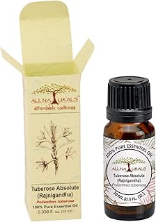 100 % pure essential oil of tubereuse (rajnigandha) all naturals, fragrant quality, for romance, pressure and perfume, (10 ml).. Your digital marketplace solution, DIAYTAR NIGERIA delivers quality and value within the week.