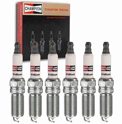 6 pieces of Iridium champion's ignition candle compatible with Ford Edge 3.5L 3.7L V6 2007-2018.. Discover shopping made simple with DIAYTAR NIGERIA's comprehensive platform and nationwide delivery service.