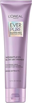 Oreal Paris Everpure Light drying base without sulfate, thermal protector for frizz control for 48 hours, UV filter, soft for color, vegan, paraben -free, colorless, gluten -free, 5.1 fl oz.. Shop confidently with DIAYTAR NIGERIA, offering affordable prices and reliable delivery within a week.