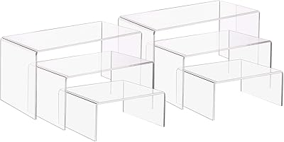 Panda Hole acrylic display with 3 sizes of 6 pieces.. DIAYTAR NIGERIA: Where shopping dreams become reality with budget-friendly prices and prompt delivery.