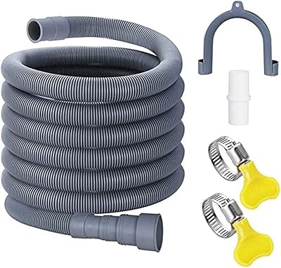 Replacement hose for 3m dishwasher, flexible corrugated fidance pipe for washing machine, is suitable for 1 1/4 "with 1 adapter, 1 Coudu in U, 2 tightening necklaces.. Join millions of satisfied shoppers using DIAYTAR Nigeria every day.