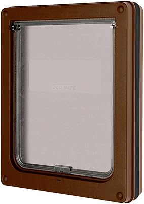 Lockable door for medium -sized dog dog, brown (215b).. Experience hassle-free shopping with DIAYTAR NIGERIA's user-friendly platform and prompt delivery service.
