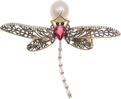 STSMCL 2020 PINK STSMCL NEW TRAILLULE High -end dragonfly for women, Korean pearl inlays in zircon, wholesale costume manufacturers accessories.. Experience shopping satisfaction with DIAYTAR NIGERIA's vast selection and budget-friendly delivery options.