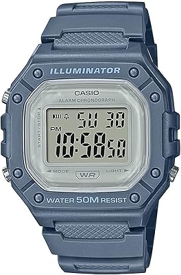 Casio Illuminator digital sports watch, W218HC -2av - Blue, Medium, Chronograph, Digital, Medium Blue, Chronograph, Digital, Digital Blue.. Your ideal shopping companion, DIAYTAR NIGERIA offers unmatched variety with delivery within a week.