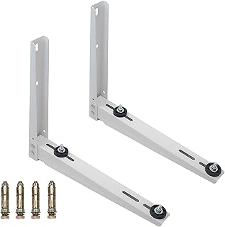 Wall support for small air conditioner condensing unit without conduit 15,000-24,000 btu