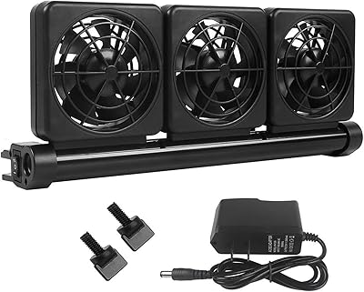 Pizzel aquarium cooler, cooling fan system for freshwater and salt water aquarium (3 fans).. DIAYTAR NIGERIA: Where quality meets accessibility with affordable prices and prompt shipping.