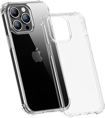 Vico transparent rigid shell for iPhone compatible with iPhone 14 pro max, transparent, anti -yellowing, transparent for mobile phone, resistant to falls, shocks, stripes, fine TPU and PC - 2022.. Fast, affordable, and reliable — that’s the DIAYTAR Nigeria experience.