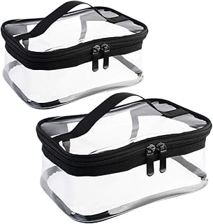 Whoops Portable makeup kit with transparent and waterproof zipper, PVC plastic travel cosmetics bag, zipper bag with handle for travel, holidays, bathroom, transparent.. Shop across categories at DIAYTAR NIGERIA with the confidence of affordable prices and delivery within 8 days.