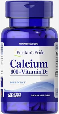 Puritan's Pride Calcium 600+ food supplement with vitamin D3 (60 capsules).. DIAYTAR NIGERIA brings affordable shopping solutions to every corner of Nigeria in just 5-8 days.